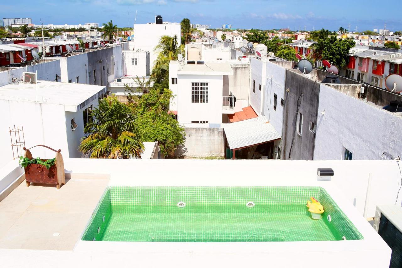 Habitacion, Jacuzzi Rooftop, Gran Wi-Fi Канкун Экстерьер фото